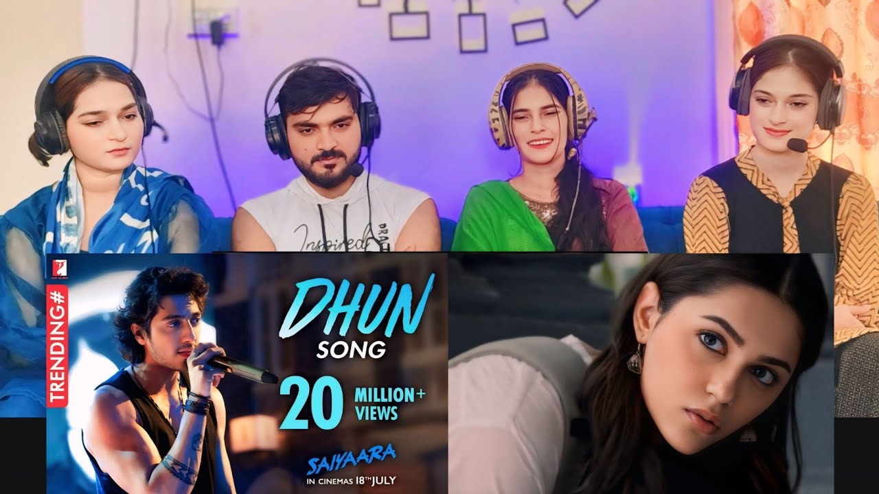 Dhun Song Reaction Arijit Singh, Saiyaara, Ahaan Panday, Aneet Padda, Mithoon