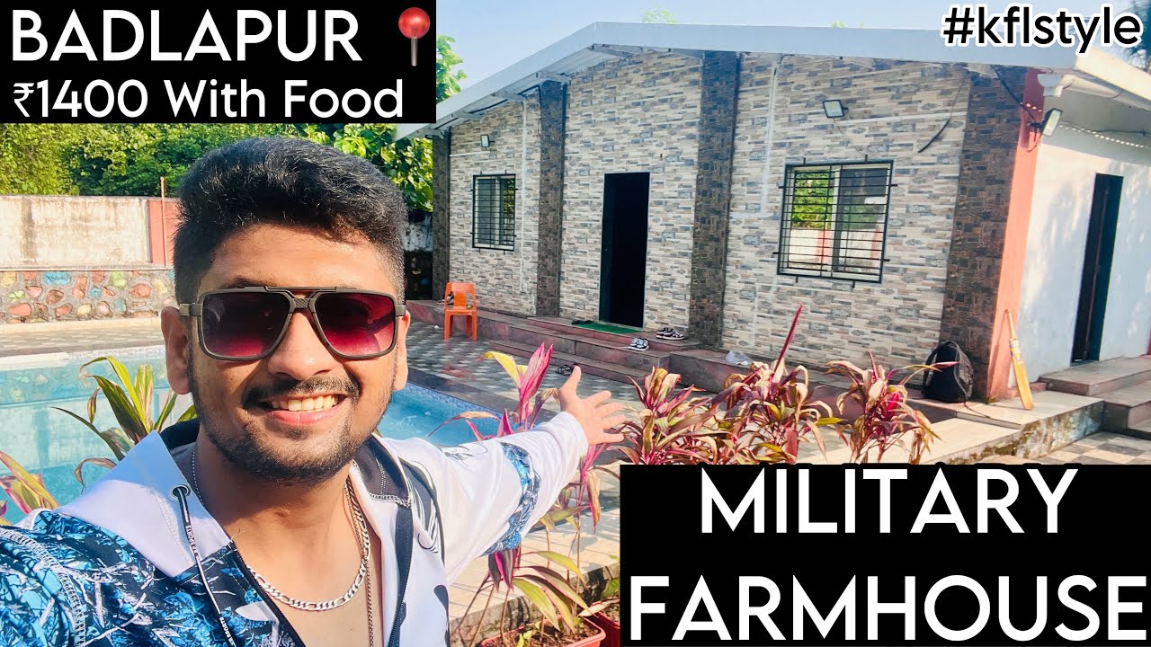 Couple & Budget Friendly FARMHOUSE In BADLAPUR | Private Stay At 1400/- Per Person With FOOD