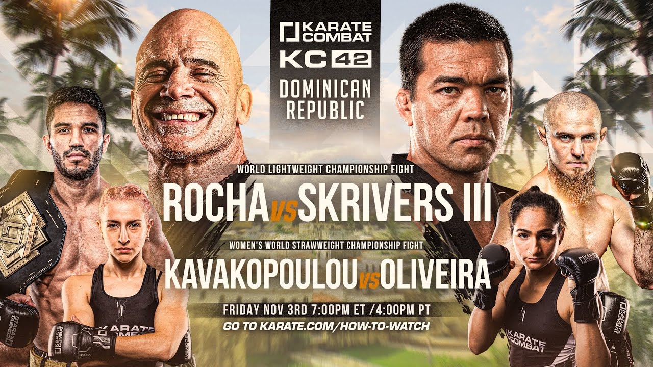 Karate Combat 42 LIVE EVENT with Lyoto Machida & Bas Rutten