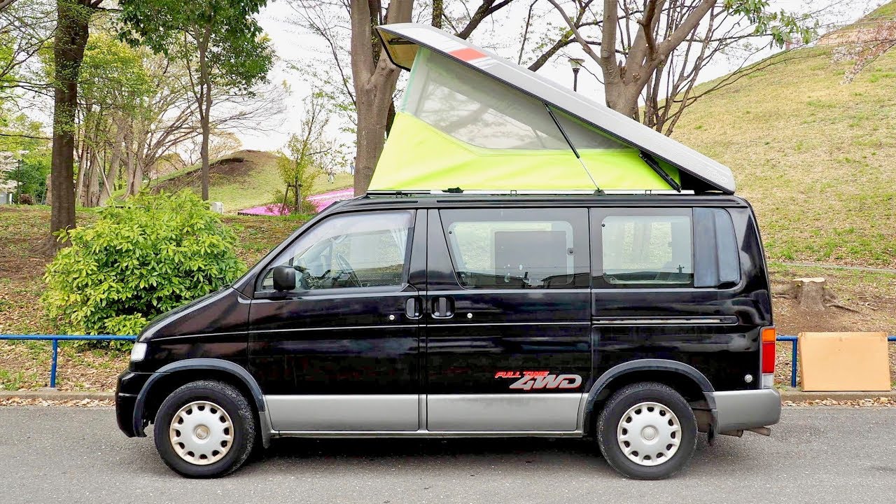 1996 Ford Freda Pop-Top Camper Diesel 4WD (Canada Import) Japan Auction Purchase Review
