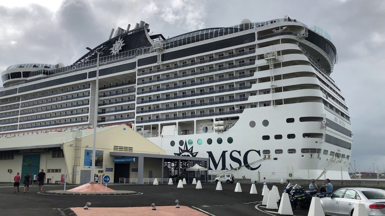 MSC Divina in Pointe-A-Pitre, Guadeloupe January 16, 2019