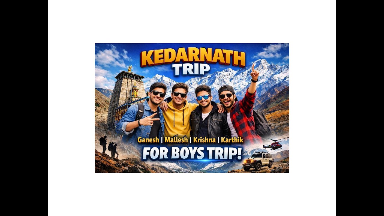 Kedarnath Trip Vlog | Trek, Darshan & Divine Vibes