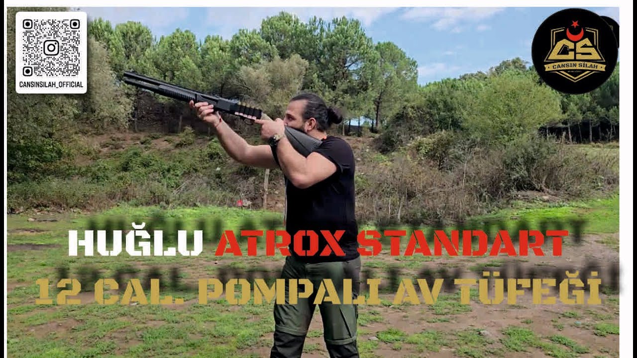 HUĞLU ATROX STANDART 12 CAL. POMPALI AV TÜFEĞİ
