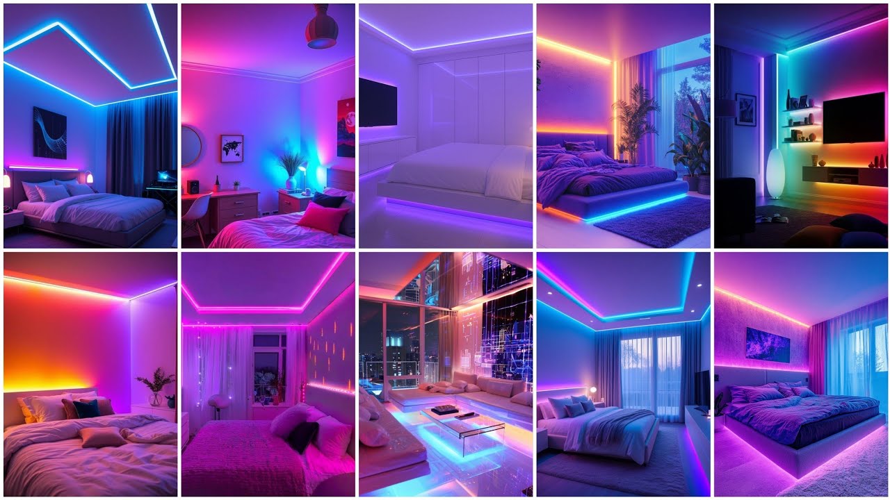 Amazing LED Lights Design Ideas for Home Decoration | False Ceiling Design Ideas For home 