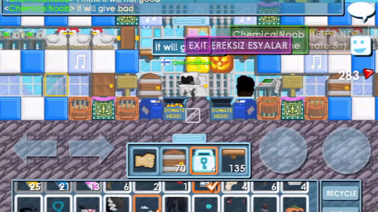 Growtopia Dropping Cultist Robe to Growganoth !