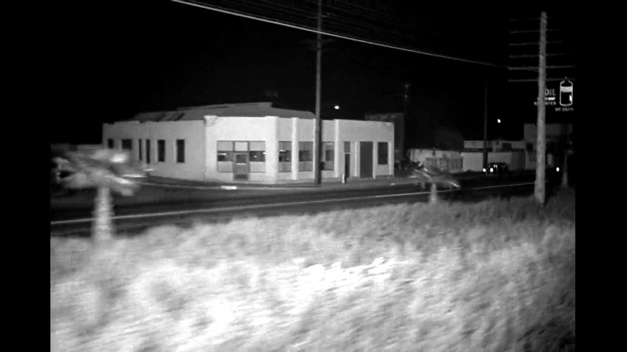 San Fernando Road, Burbank and L.A., 1940s, from train.