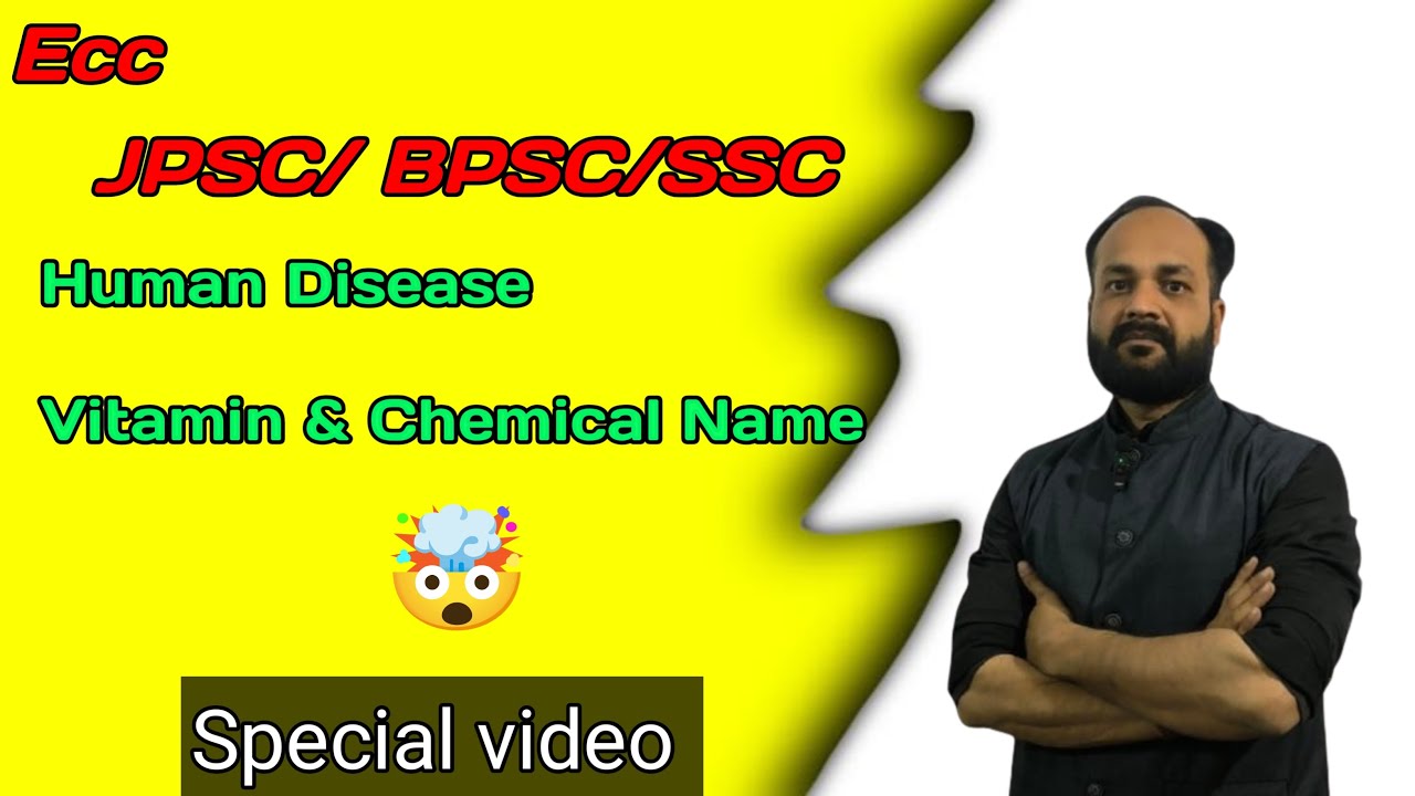 Human Disease
Vitamin & Chemical Name ,विटामिन से होने वाले रोग और उसके स्रोत।#live