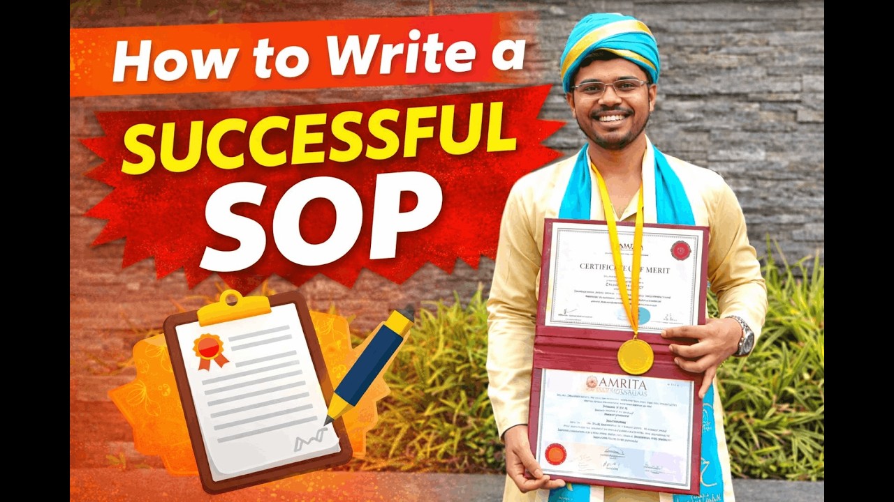 How to write an SOP