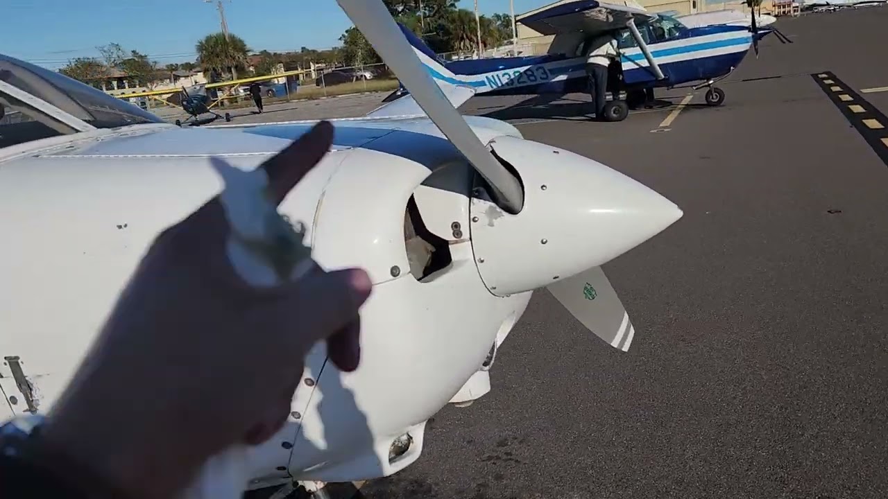 PreFlight inspection pa28 Piper Archer 2