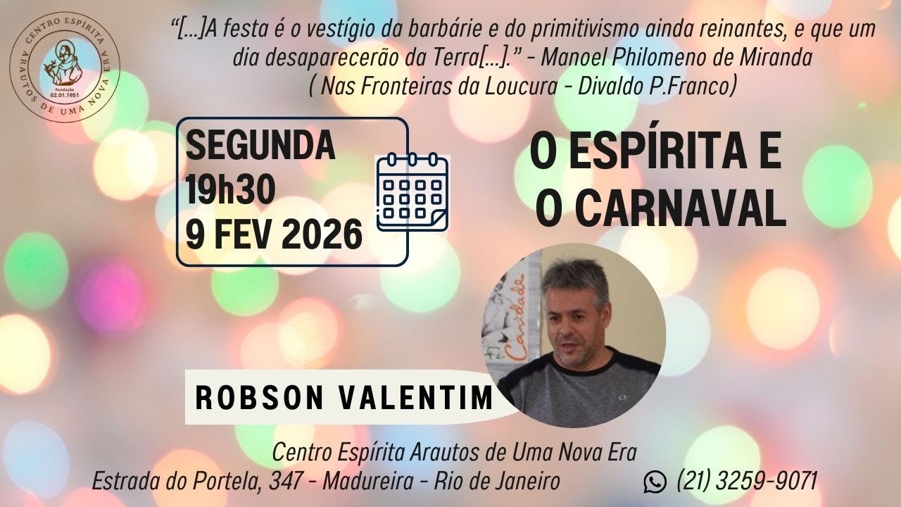 O Espírita e o Carnaval