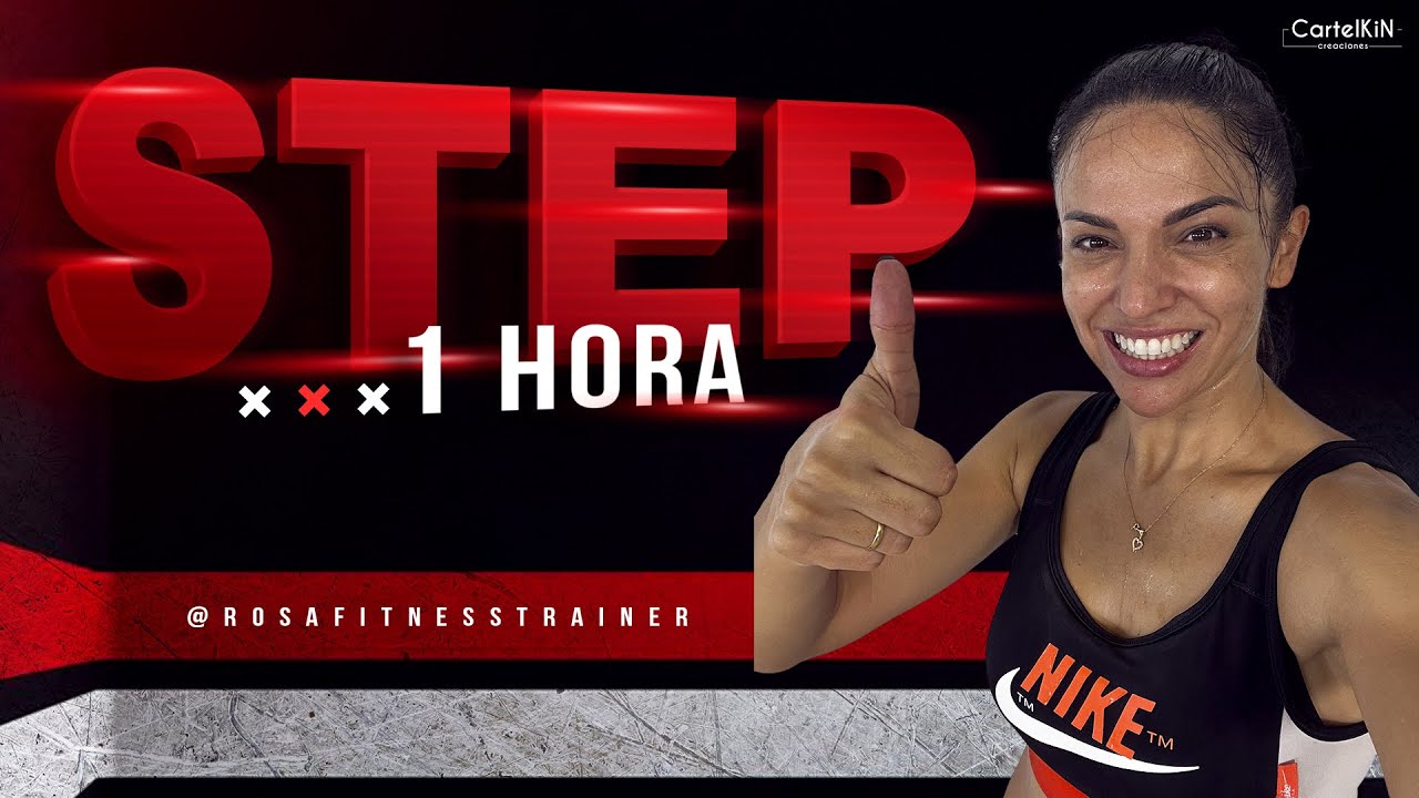Rutina STEP Quemagrasa | Super Cardio 1 Hora |  | Completa 4