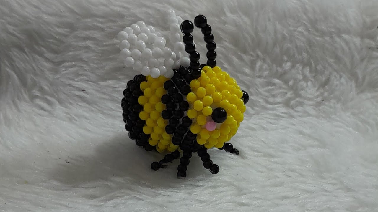 Abelhinha de miçangas 