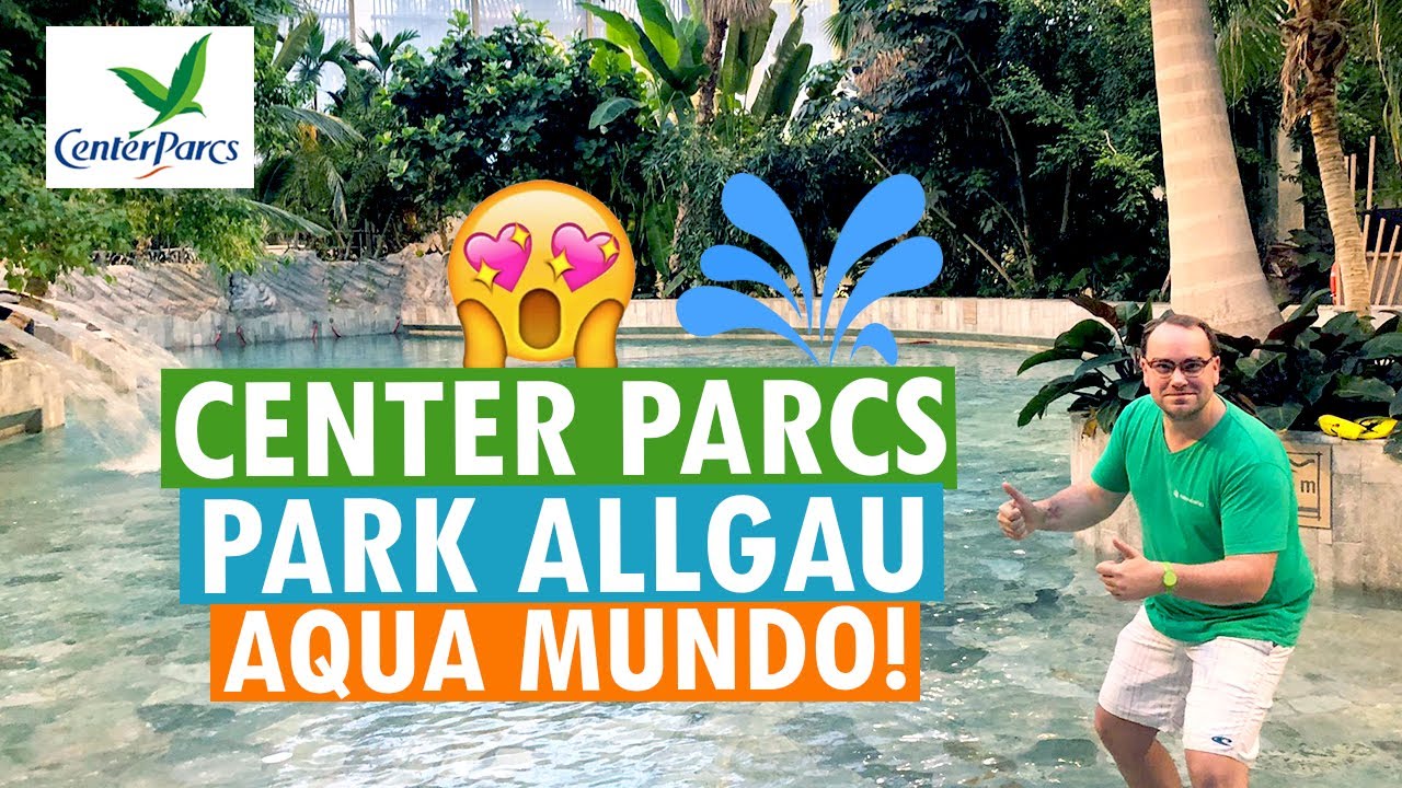 AQUA MUNDO 🏊‍♂️🤩 VAN CENTER PARCS ALLGÄU 🇩🇪 | MOOISTE ZWEMBAD OOIT‼️| 4K | MARCO @ PARKVAKANTIES 💚
