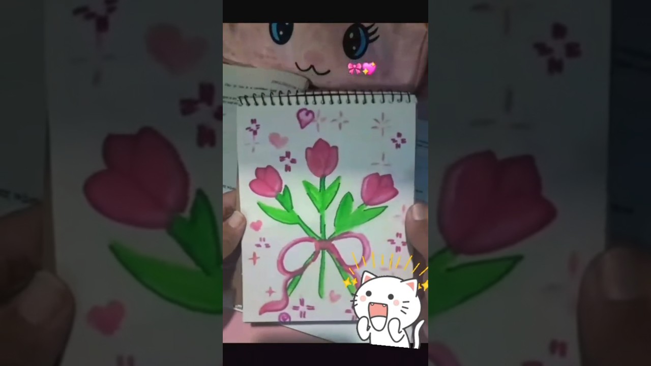 Trend...!!?? pink drawing🌷💓 