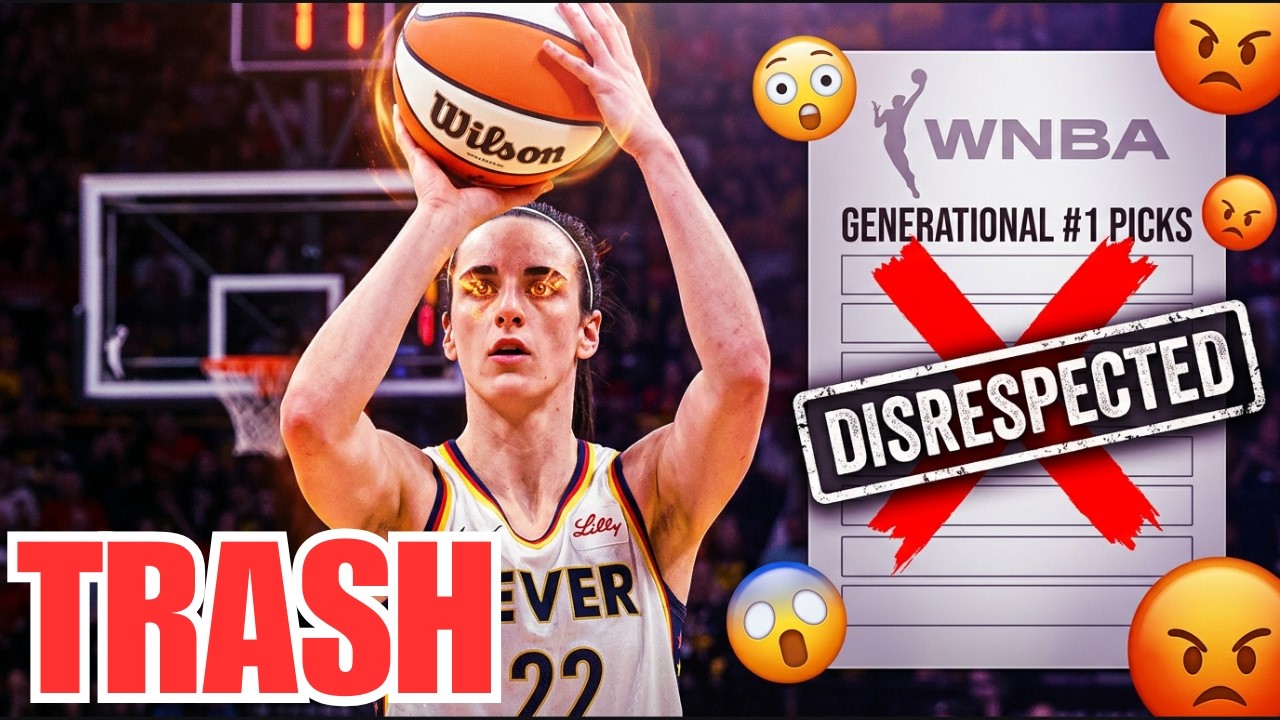 WNBA's DISPRESPECT Of Caitlin Clark Is UNHINGED As She's LEFT OFF List Of GENERATIONAL #1 Picks!
