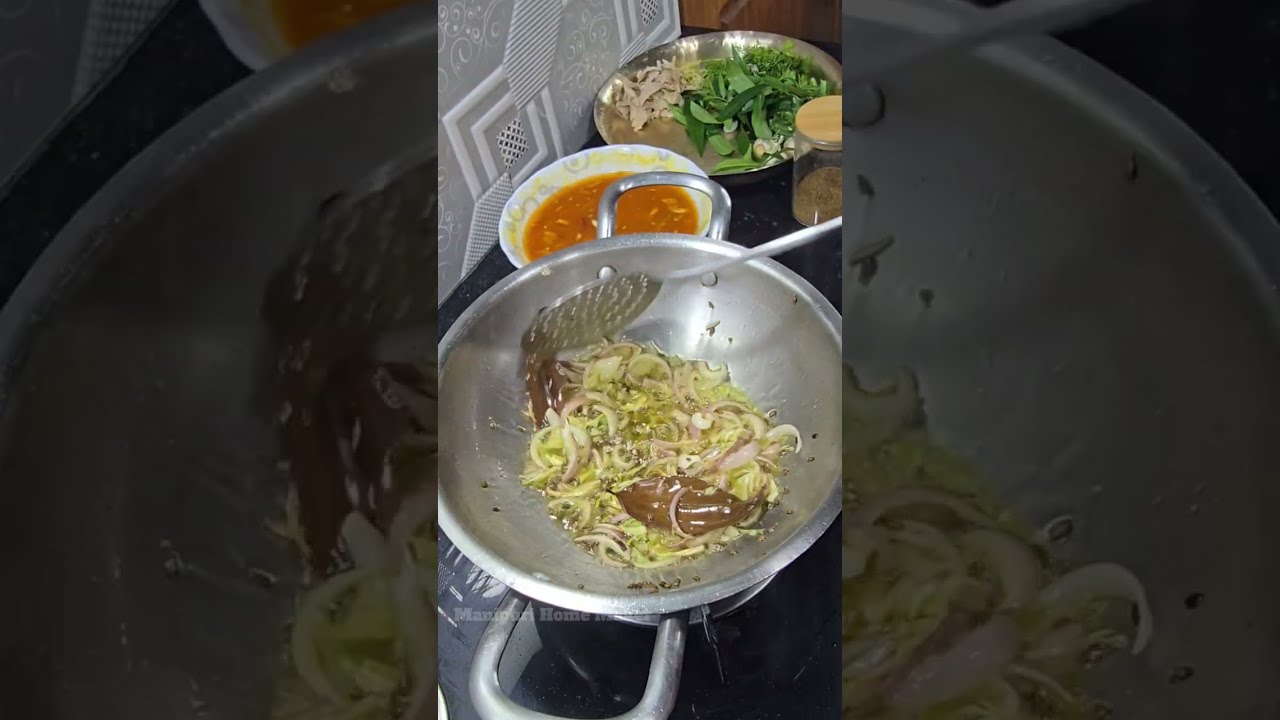 Сойбум Га Тхарой ​​Га Тонгба Кухаоди Лейтре🔥😋 || Манипури Домохозяйка