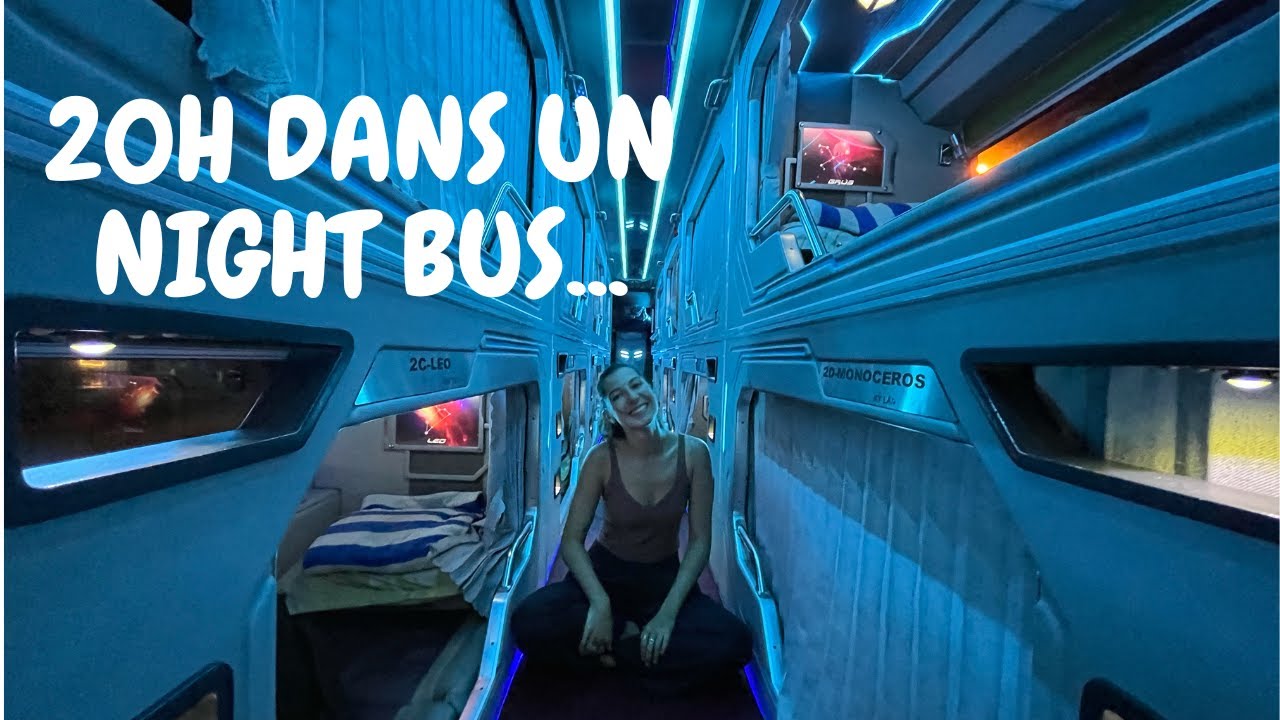 Bienvenue dans un NIGHT BUS au Vietnam...😱