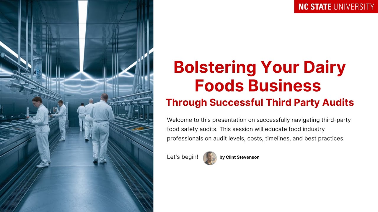 Bolstering Your Dairy Foods Business: Mastering Successful Third-Party Audits