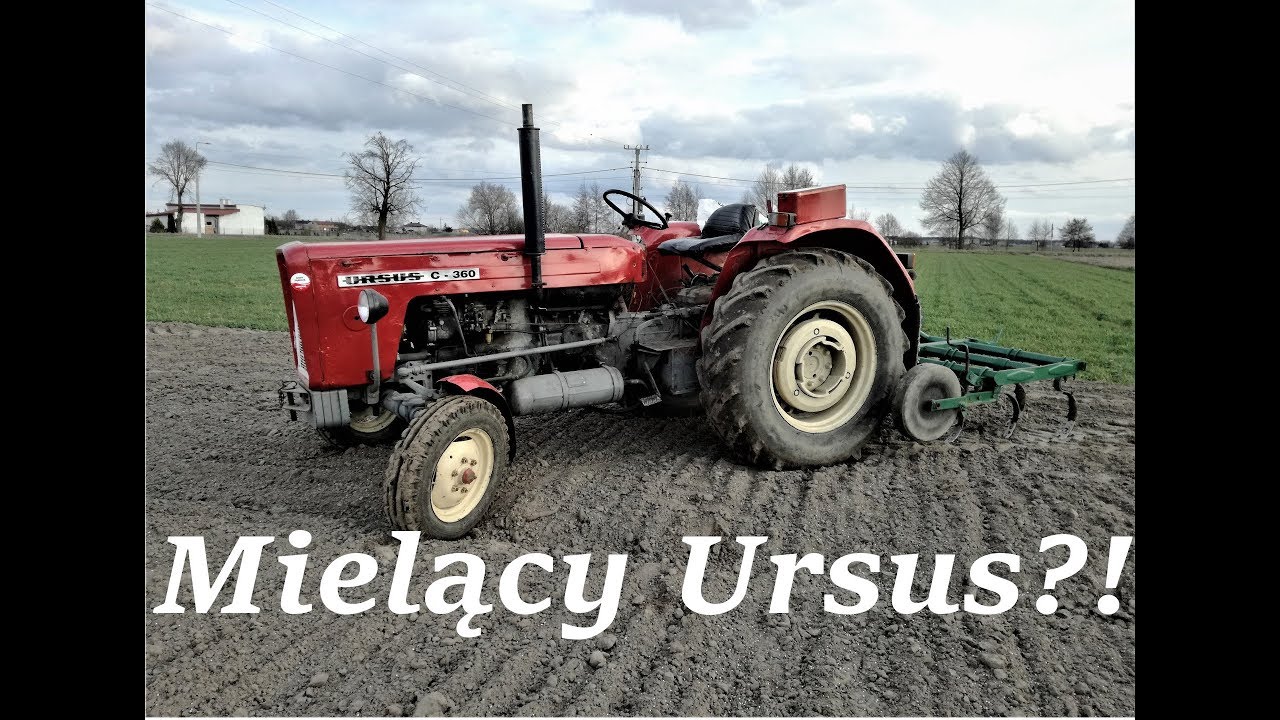 Ciężka kultywacja 2019✰Mielący Ursus vs 2.4m?㋡Kultywator Unia Grudziądz✰