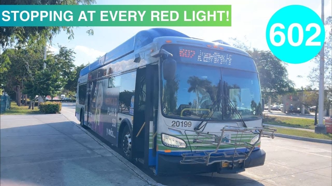 Riding Miami Metrobus 602, Dadeland South Station to SW 344 St Park & Ride, 2020 New Flyer XN40
