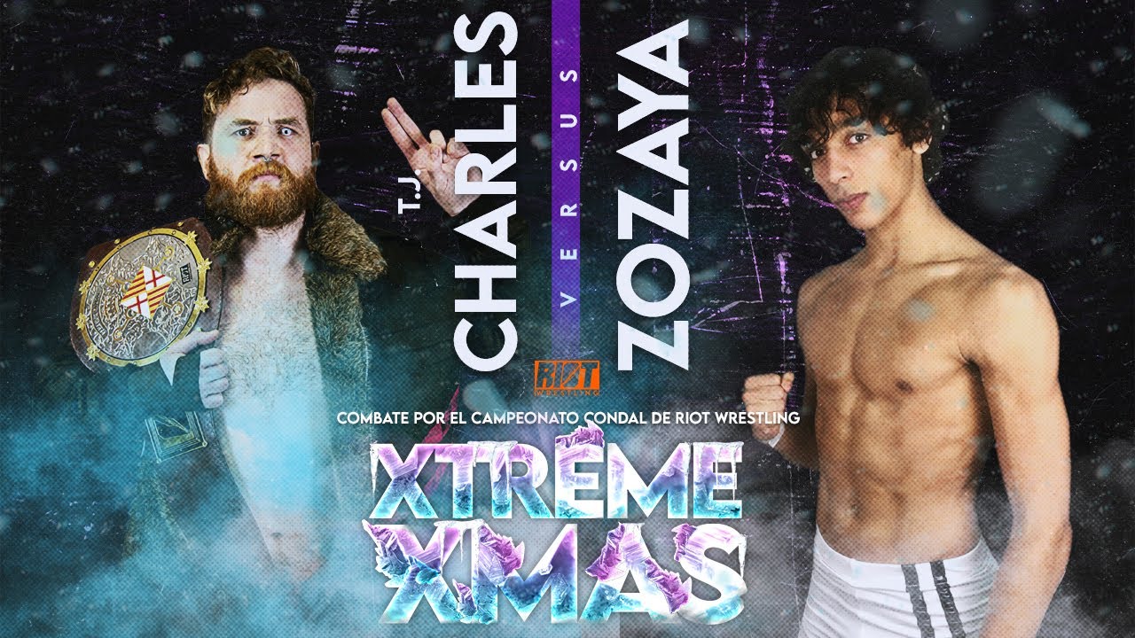 [FREE MATCH] TJ CHARLES (c) vs ZOZAYA | COMBATE POR EL CAMPEONATO CONDAL DE RIOT WRESTLING