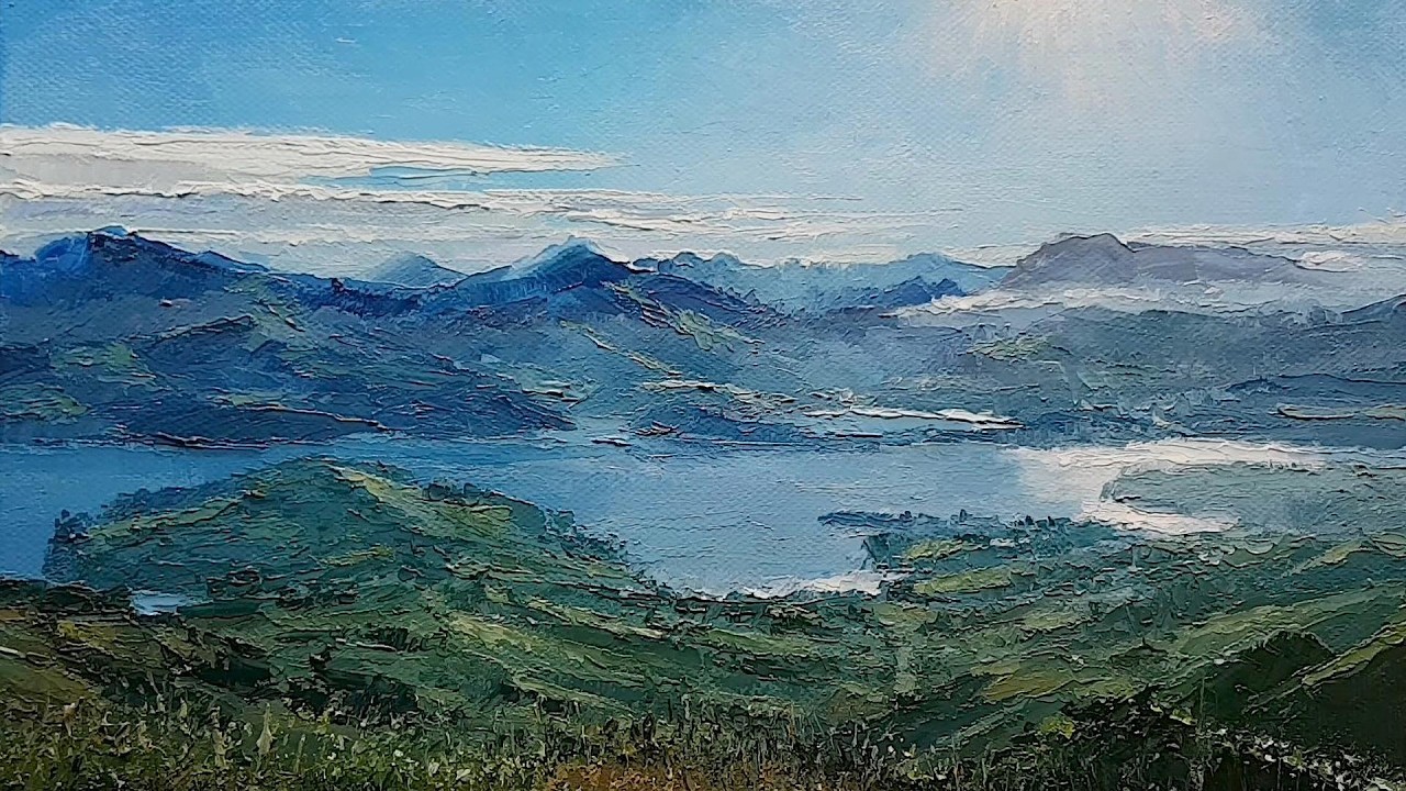 Looking out to the Mountains