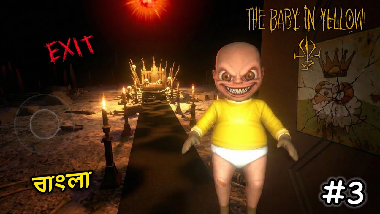 THE BABY HAS TRANSFORMED INTO A GHOST 😨 || THE BABY IN YELLOW || Part 3 || ANDREW GILL GAMER BANGLA 