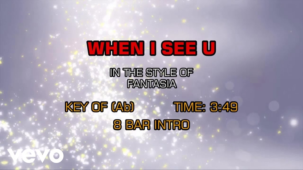 Fantasia - When I See U (Karaoke)
