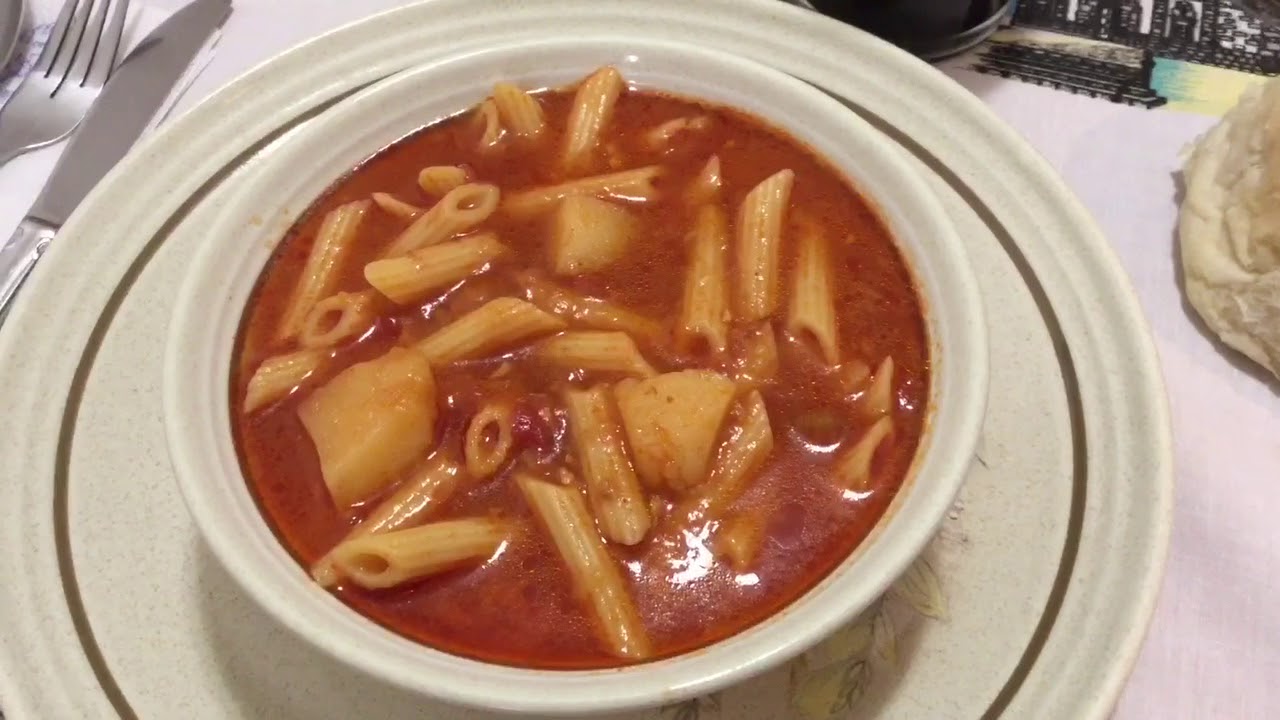Sopa de Tomato como minha Mãe fazia Antigamente