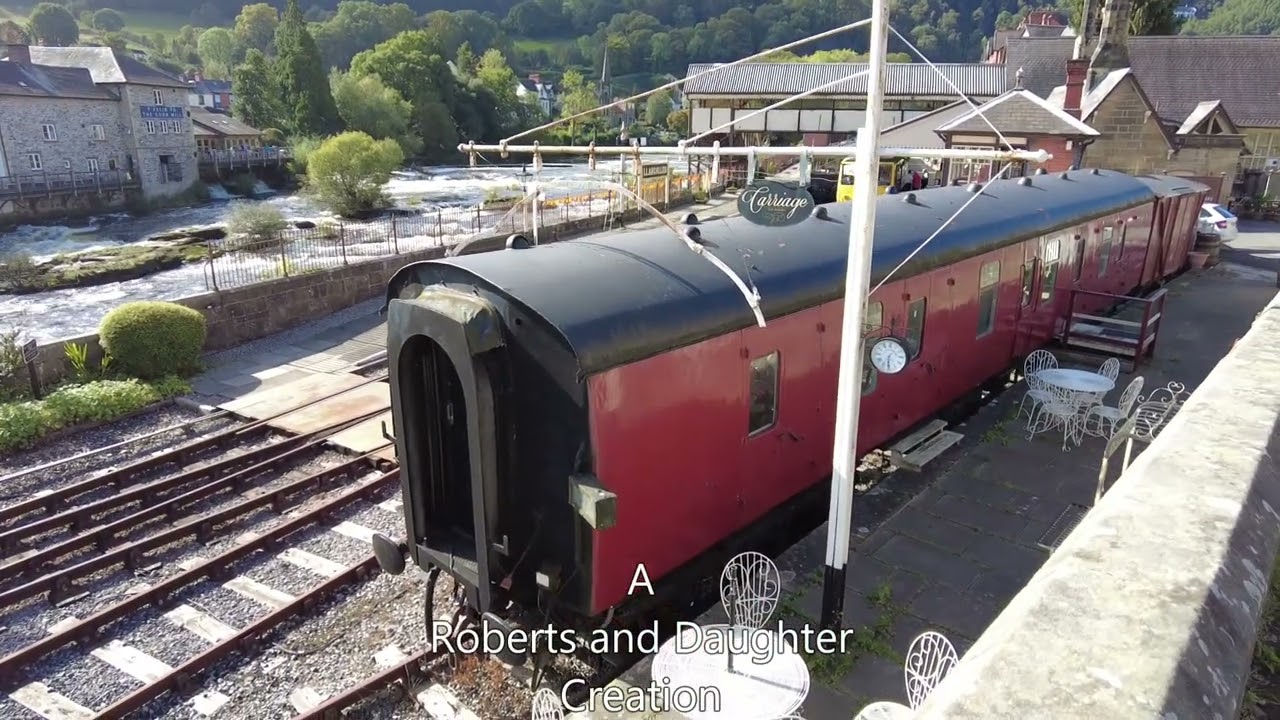 Llangollen Railway Station.  See the amazing station in the beautiful Llangollen, North Wales