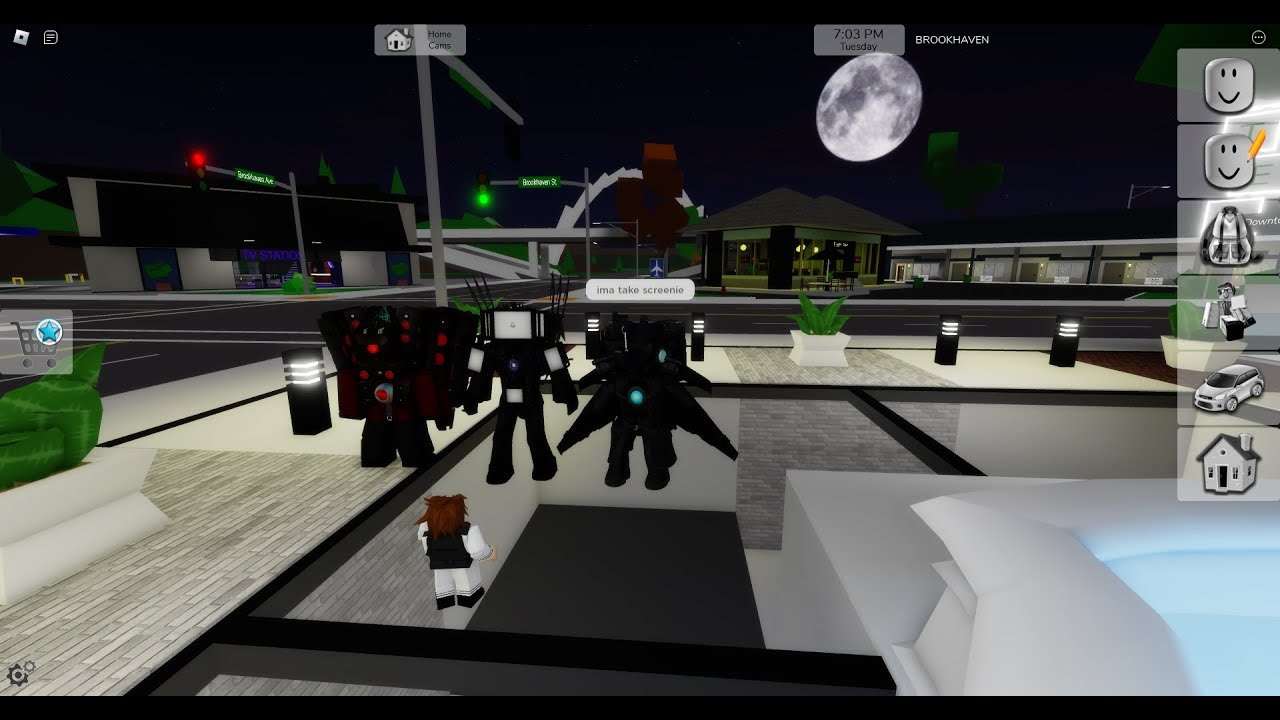 Roblox Brookhaven Update for my Titan tv man!