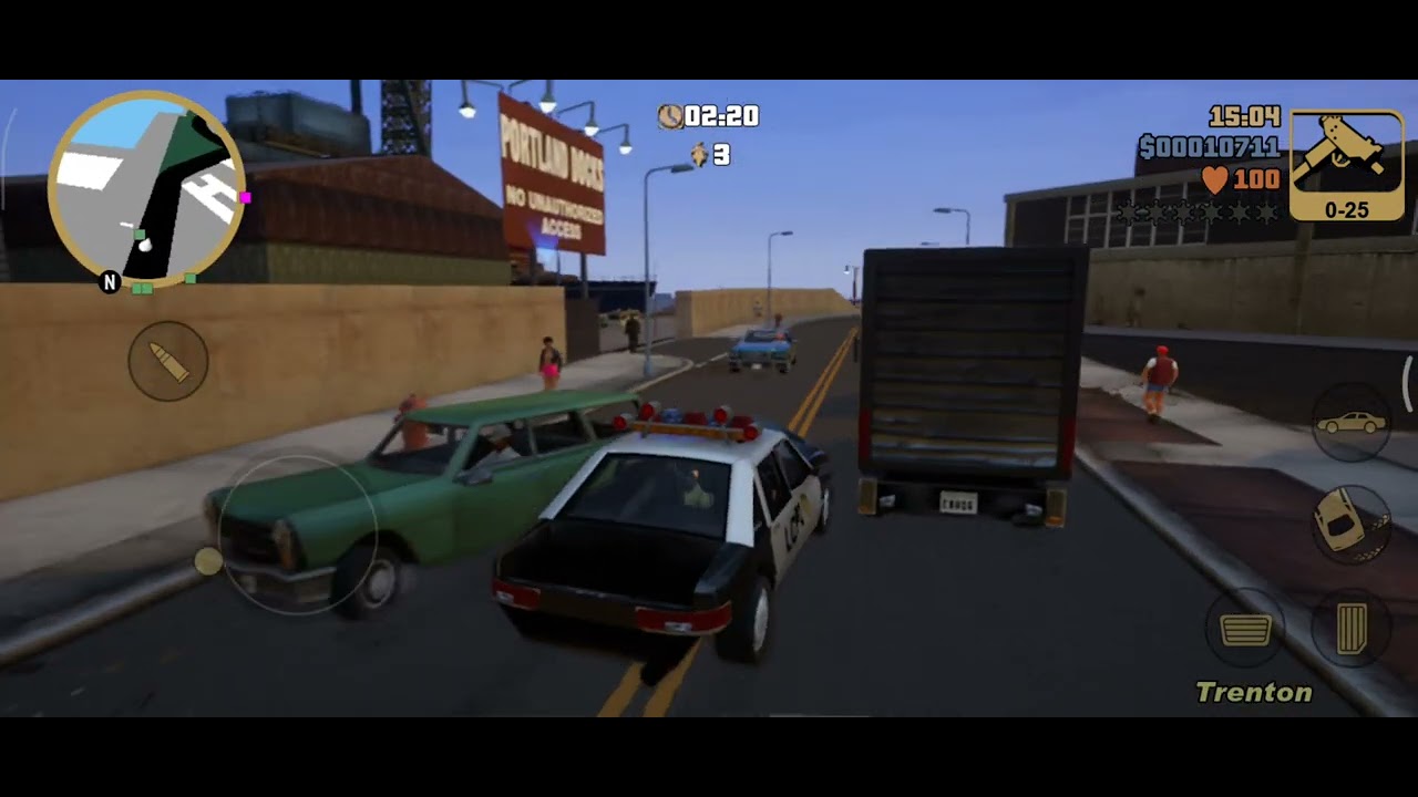 El baile de la policía - GTA III Definitive Edition (Android)