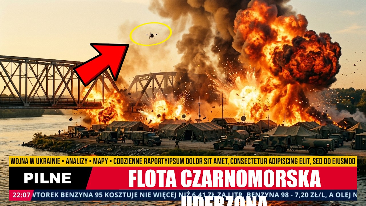 Ukraina Uderzyła w Noworosyjsk &mdash; Flota Czarnomorska w Chaosie po Ataku Magur