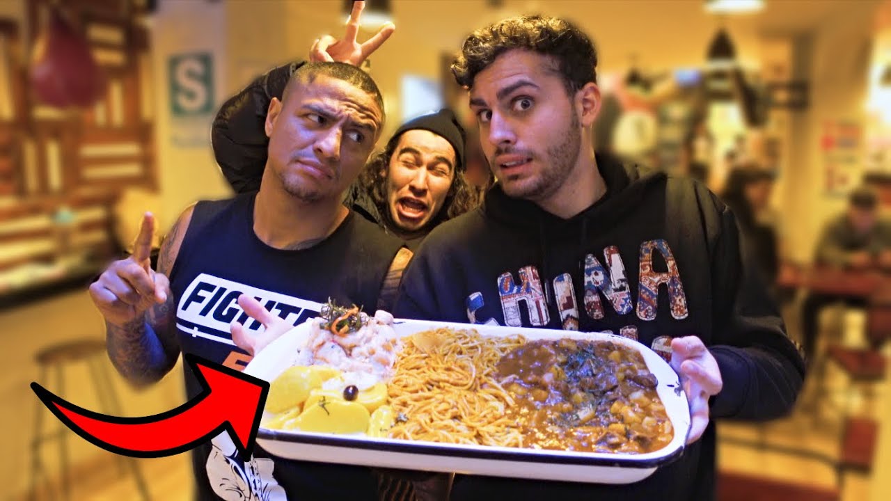 EL RETO DE COMIDA DE JONATHAN MAICELO vs ALEJANDRO !!!