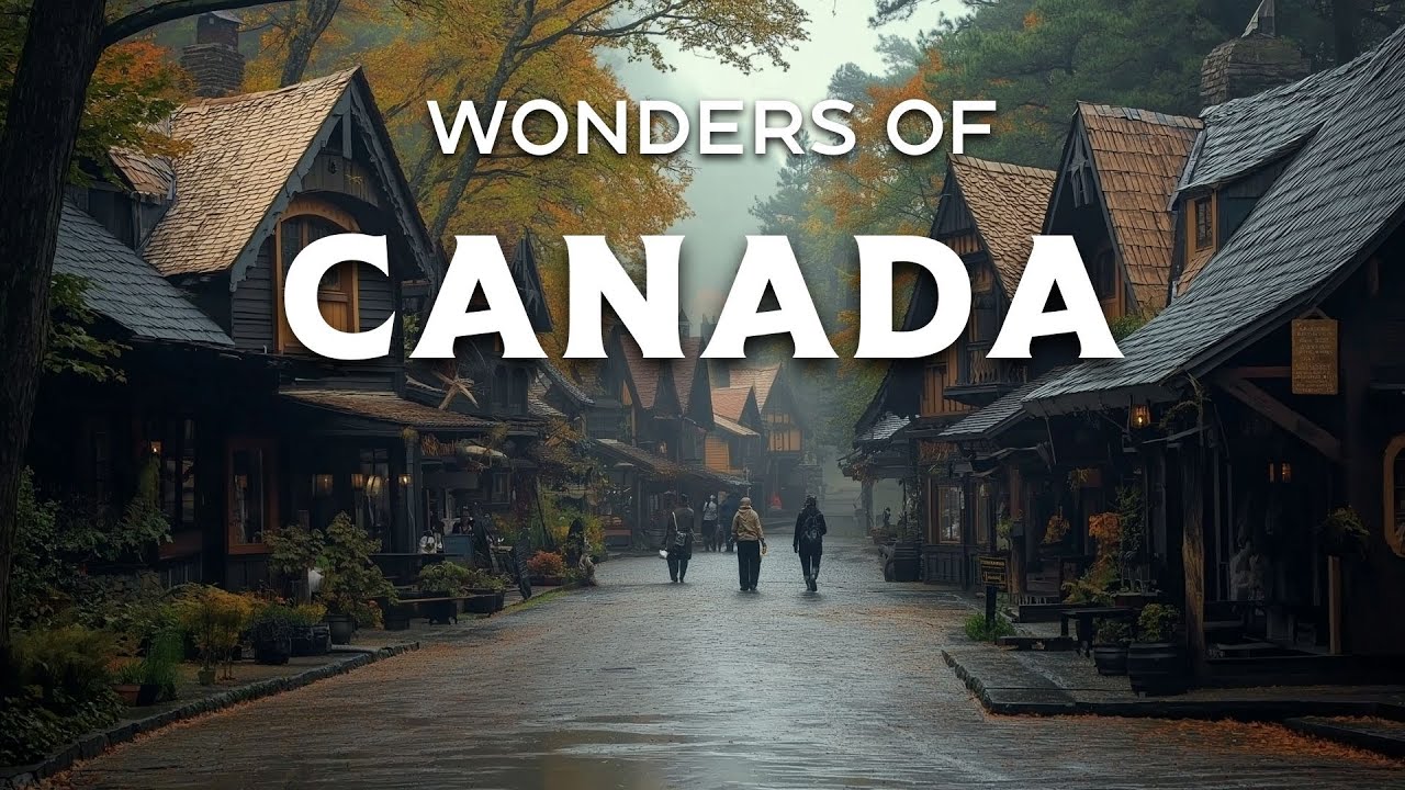 Wonders of Canada | Amazing Places to visit Western Canada | Travel Video 4K
