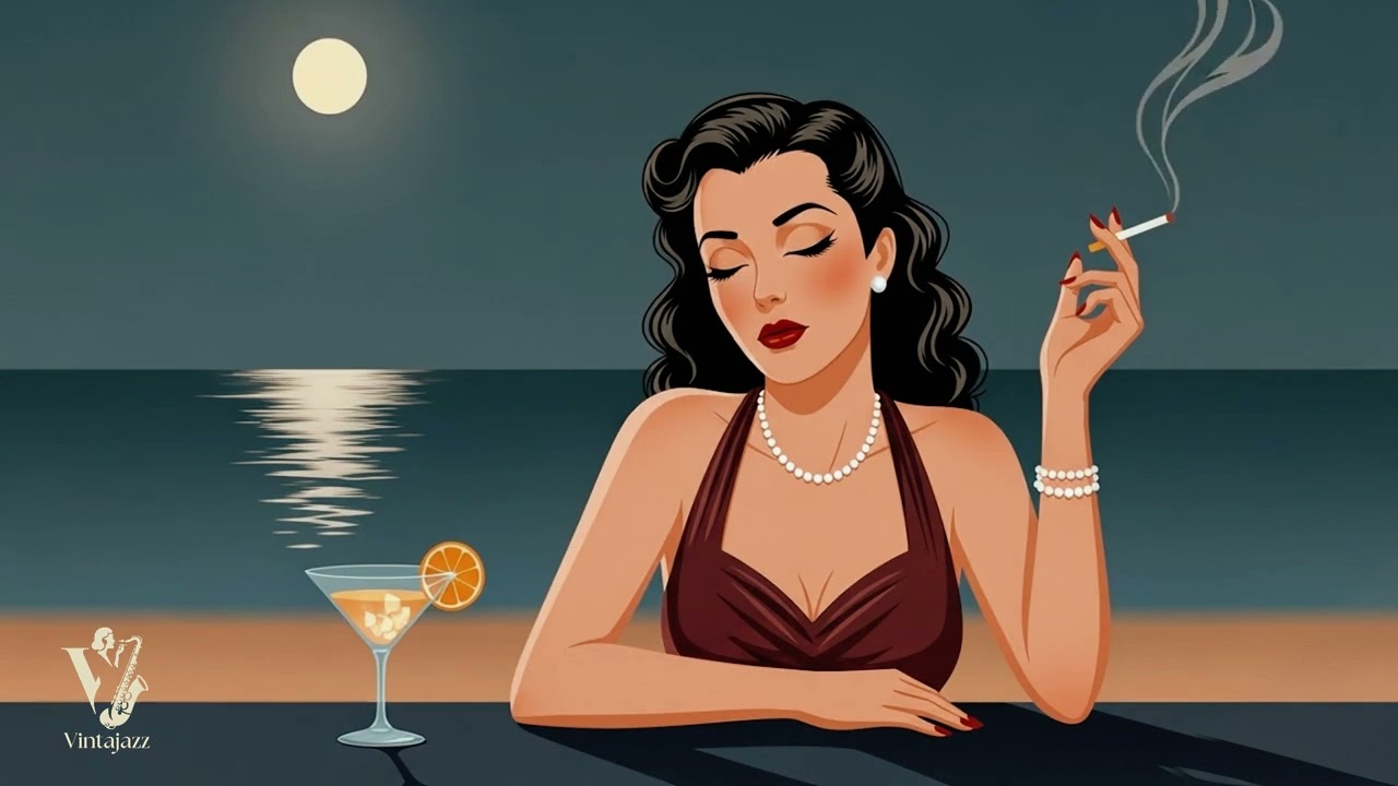 Midnight Vintage Jazz – 1 Hour of Smooth & Soulful 1950s Classics