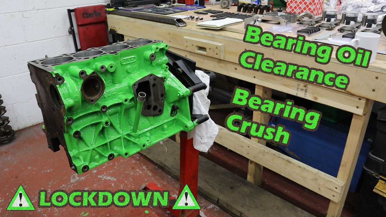 1.8T STROKER ENGINE BLOCK CHECKS  // Bearing Clearance and Crush