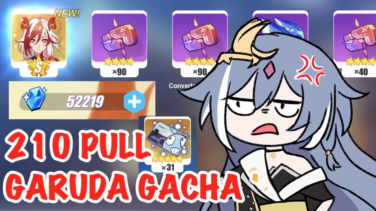 [Honkai Impact 3] 7.2 Garuda Fuhua Fenghuang of Vicissitude Gacha - 210 pull FoV