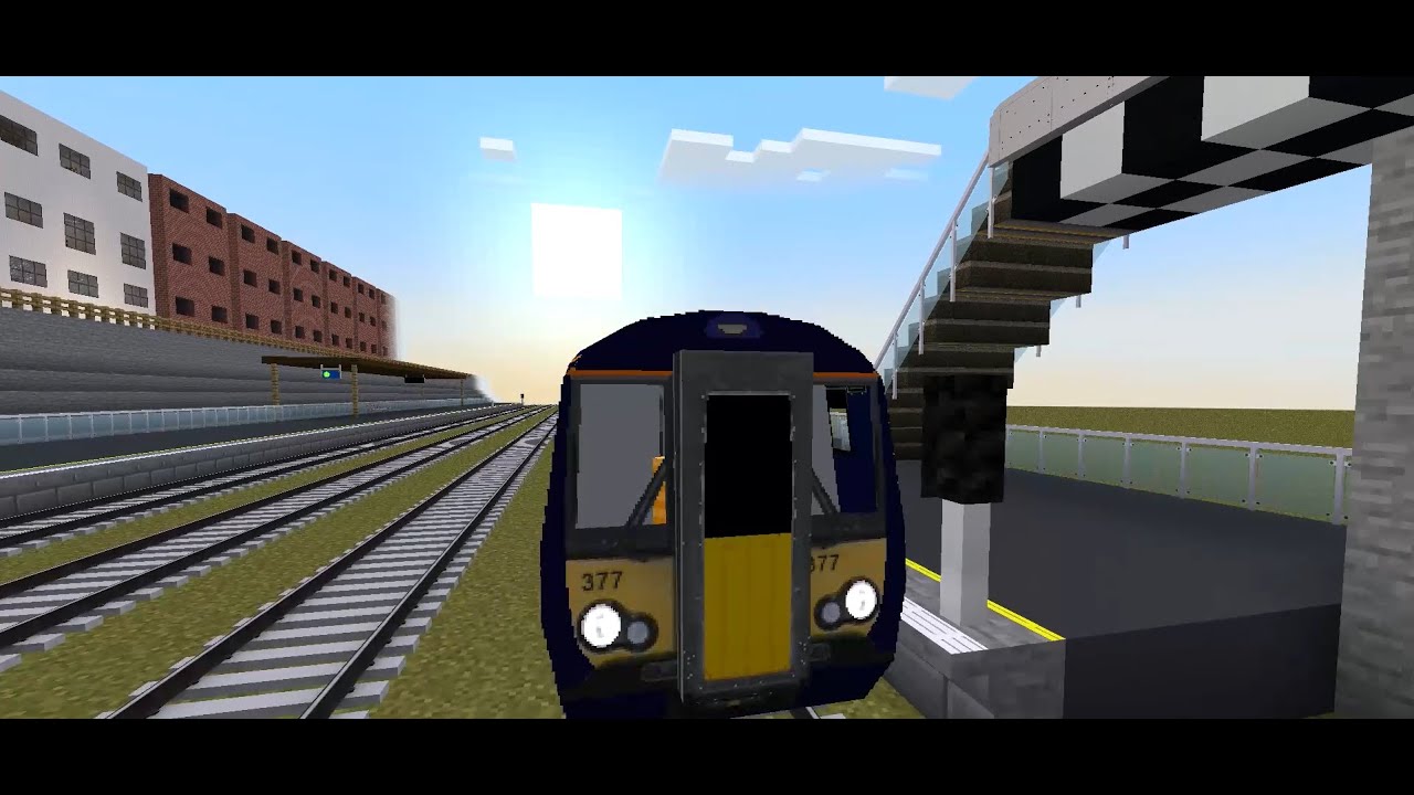 Minecraft Transit Railway - Journey from St Kitten's Bridge to St Kitten's Bridge