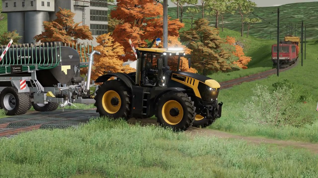Train vs Tractor