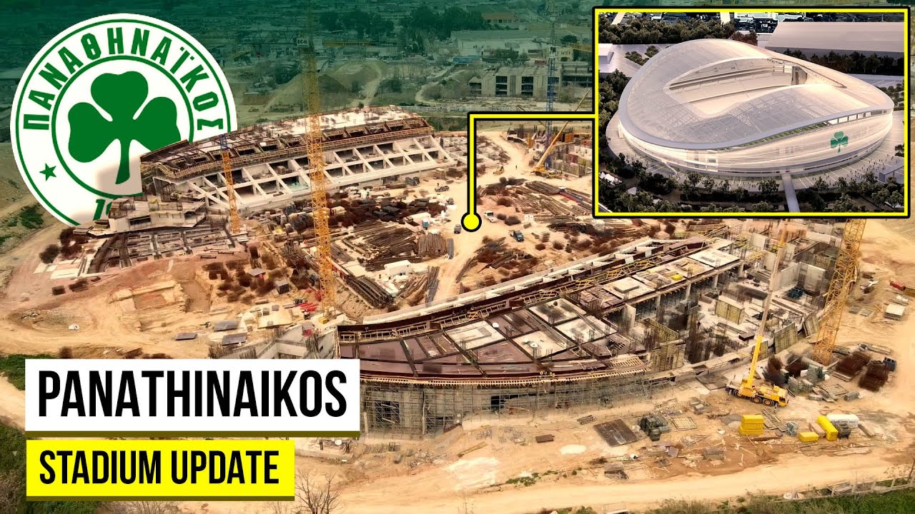 Panathinaikos New Stadium Update | Votanikos Project Takes Shape (2026)