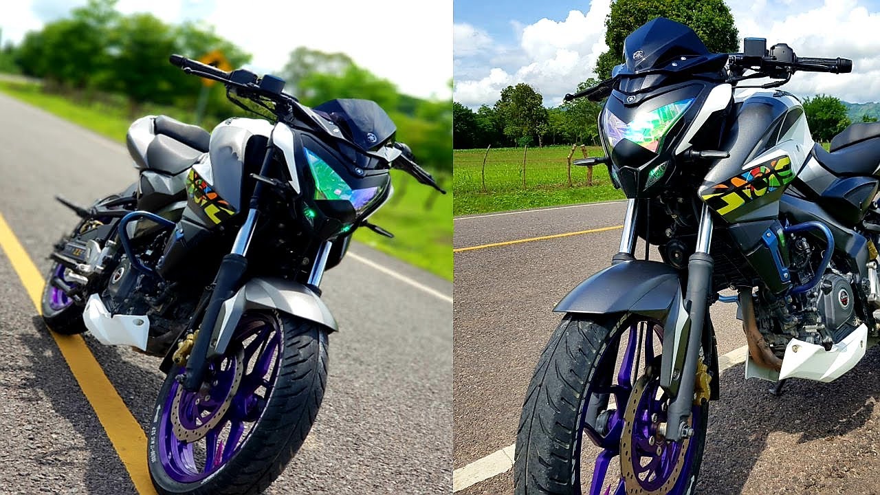 ⚠️PULSAR NS200 CON VISOR DE YAMAHA  FZ S⚠️  🔥MODIFICACIÓN INDIA 🇮🇳🔥 #SOLOPARAWINNERS