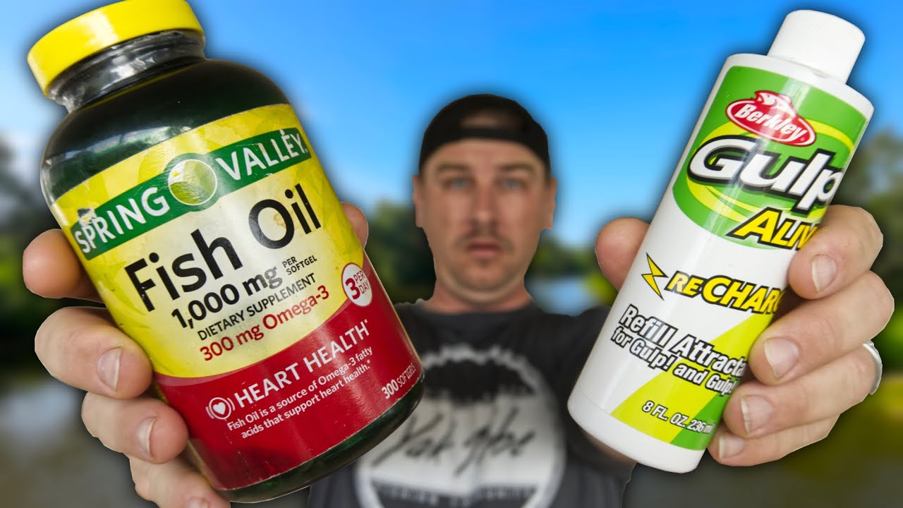 Fish Oil Pills VS Traditional Bait Sent | CATCH and COOK