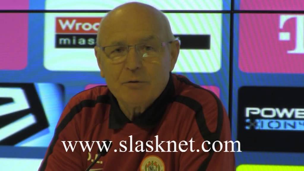 Śląsk - Zagłębie: konferencja prasowa: Orest Lenczyk