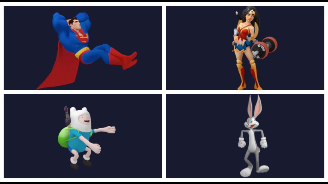 MultiVersus Loading Screen Animations