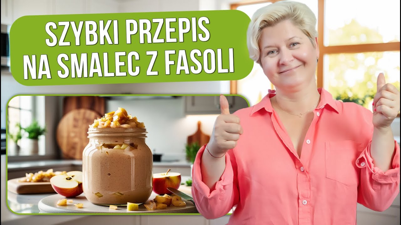 JAK ZROBIĆ WEGETARIAŃSKI SMALEC Z FASOLI 🌱🥄 #veganfood #vegan #kuchnia #kuchniapolska