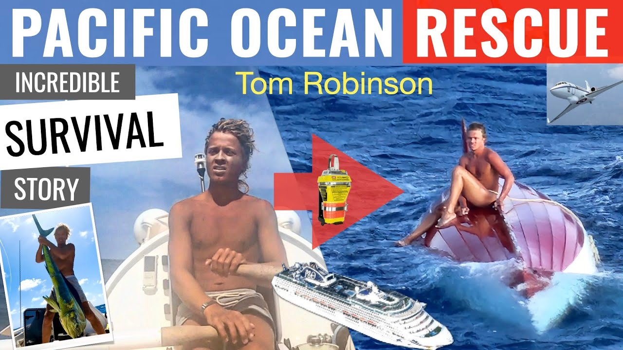 Pacific Ocean Rescue: Incredible Survival Story after Rogue Wave Capsizes Rowboat