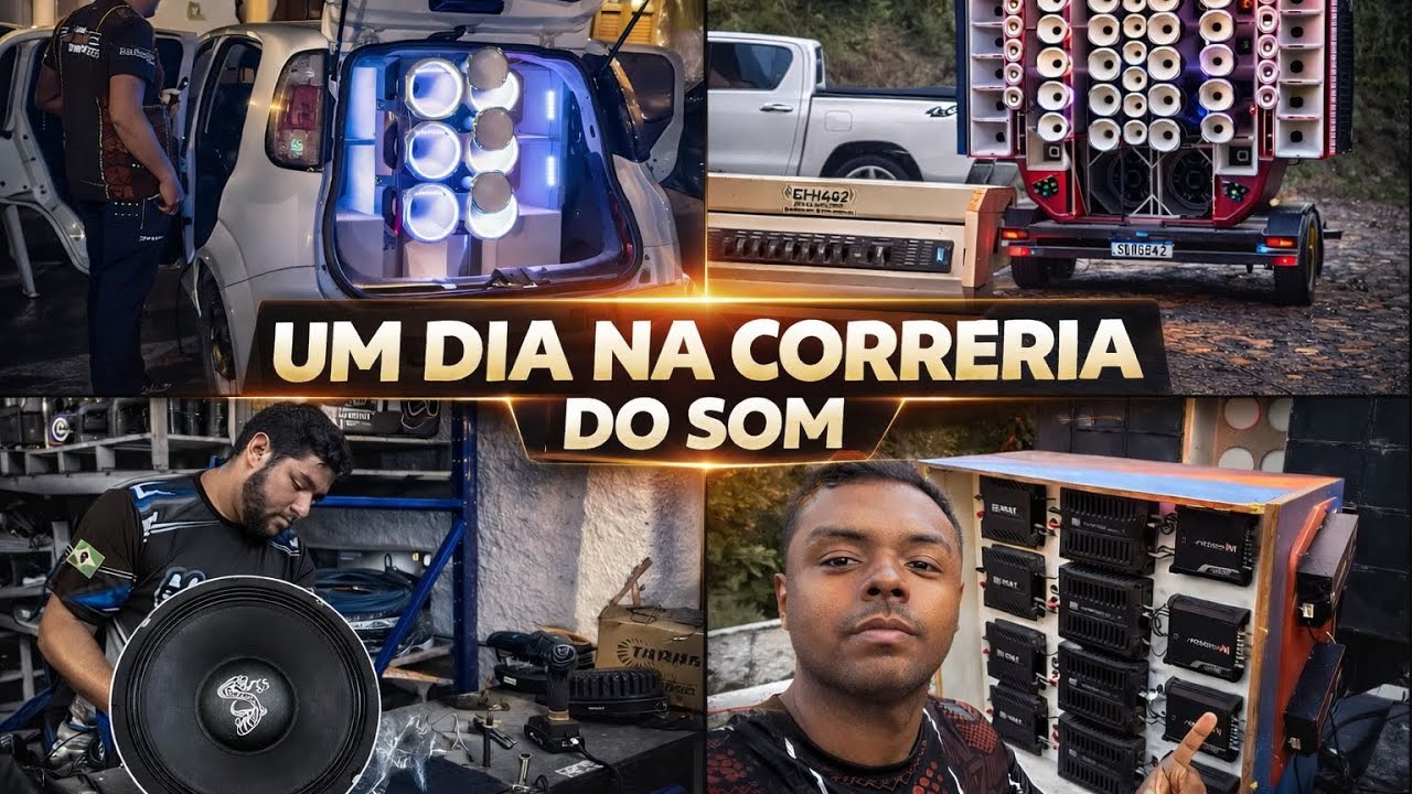 UM DIA NA CORRERIA DO SOM AUTOMOTIVO! ESTRADA, REGULAGEM E REPRESENTAÇÃO
