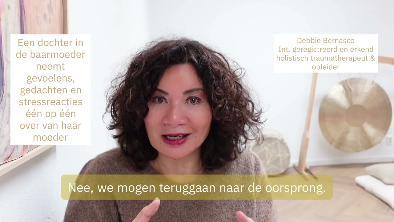 Een dochter in de baarmoeder neemt gevoelens, gedachten en stressreacties  1op1 over van haar moeder