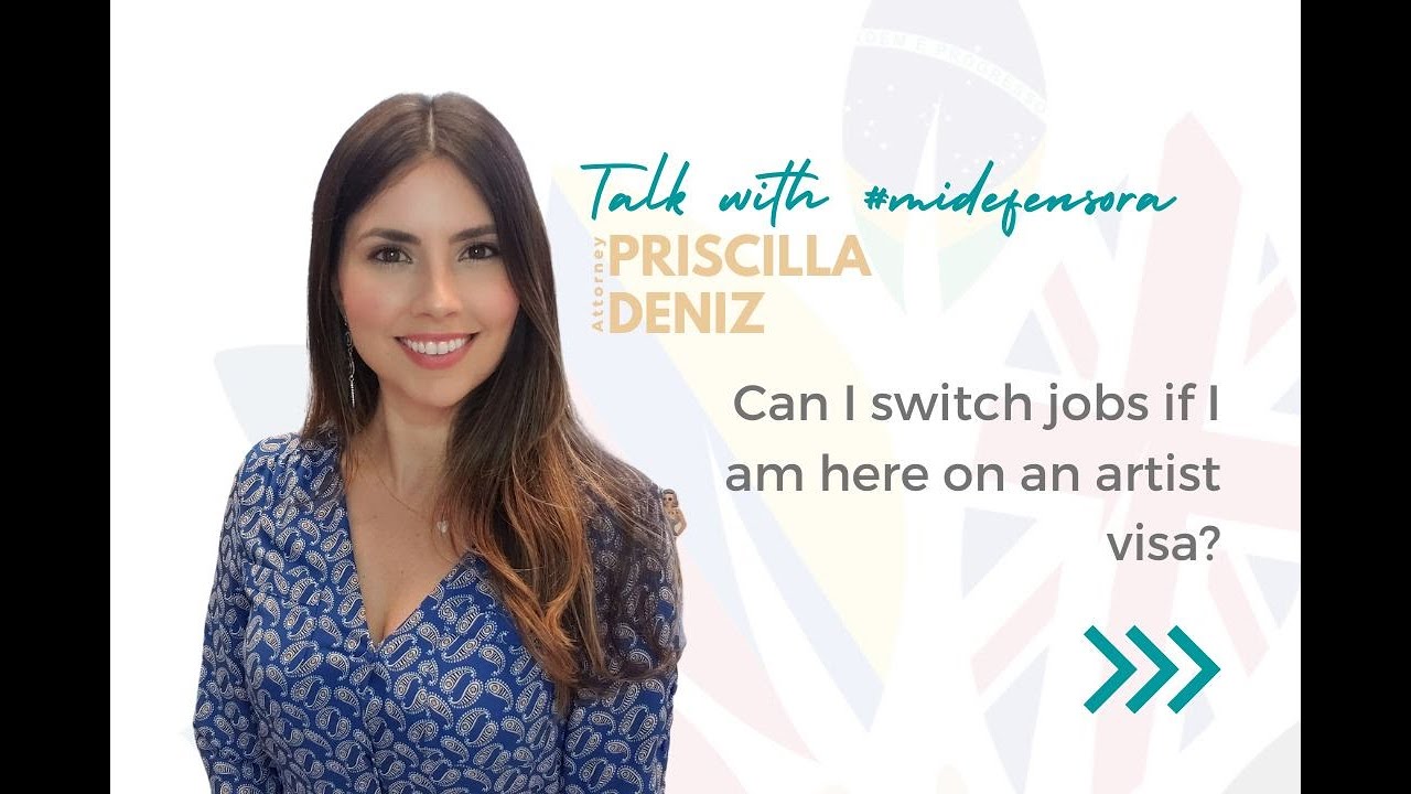 Changing employment with an Artist Visa